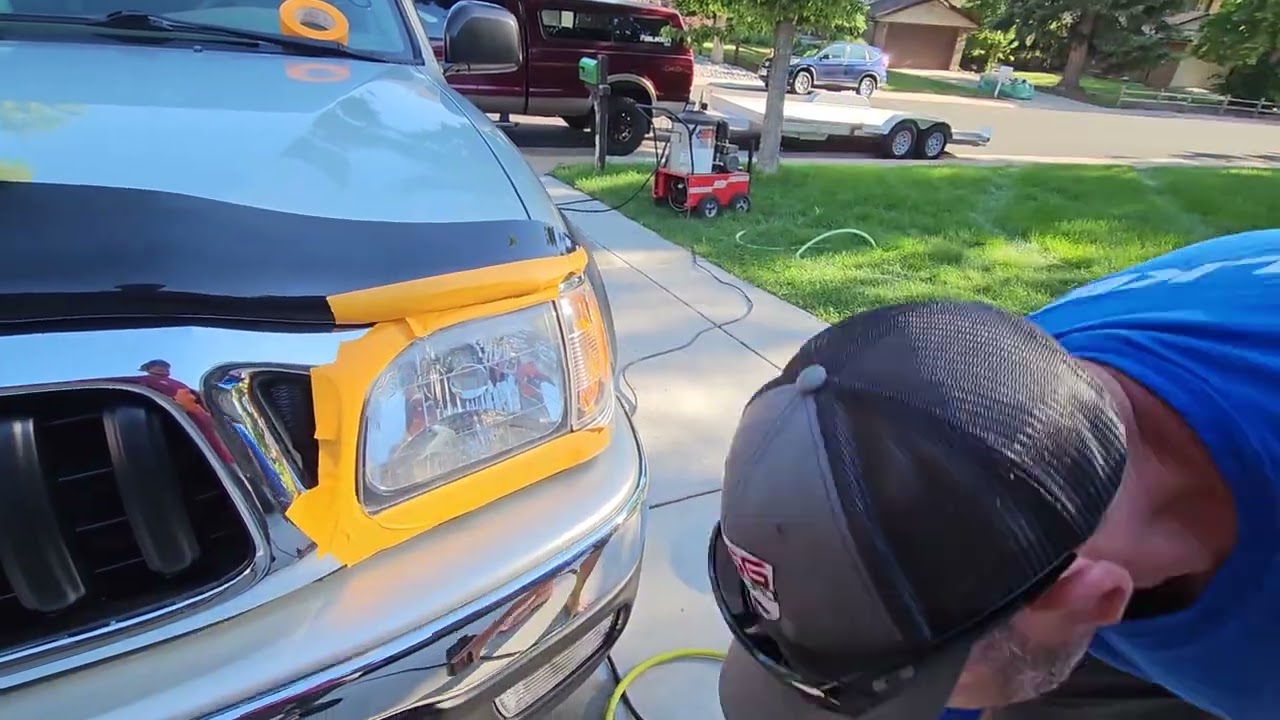 How to Polish a headlight without sanding using Rupes Products! LHR75