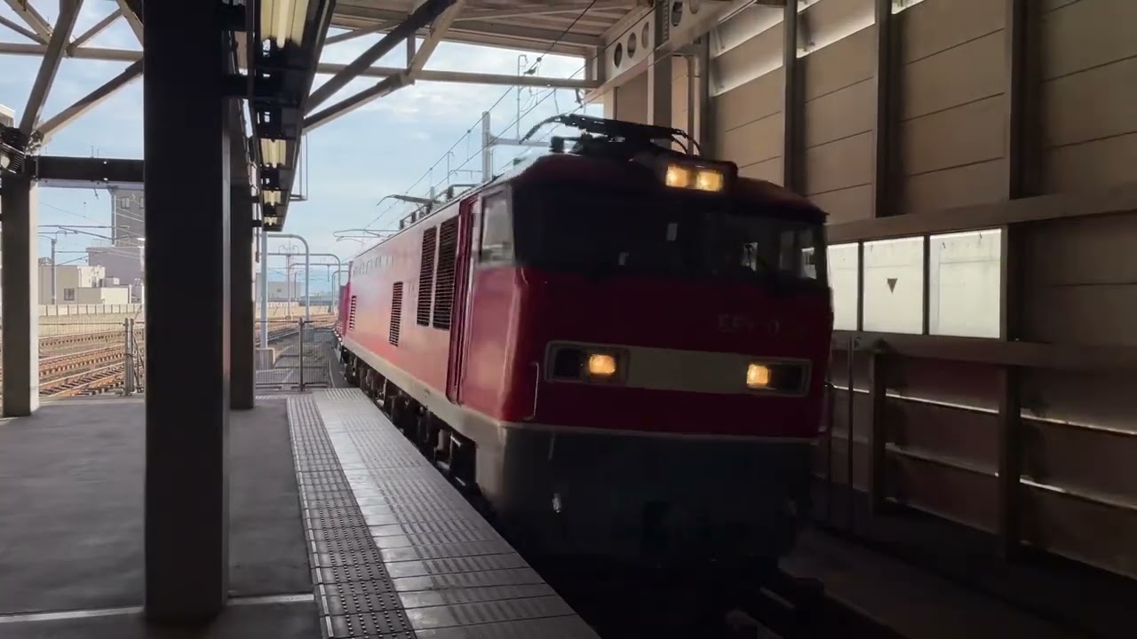 【JR北陸本線 LAST SUMMER】高速貨物3094レ 大阪タ行き 福井駅 通過