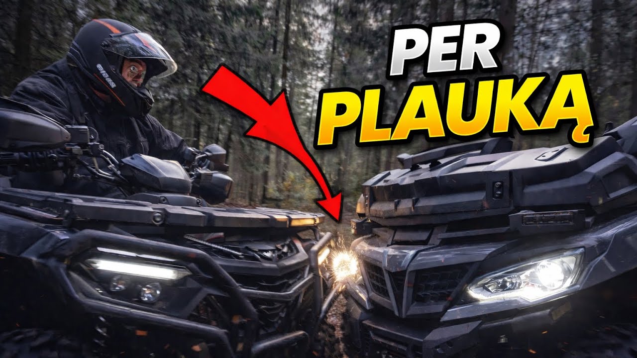 „Keturračiai miške: per plauką nuo avarijos“