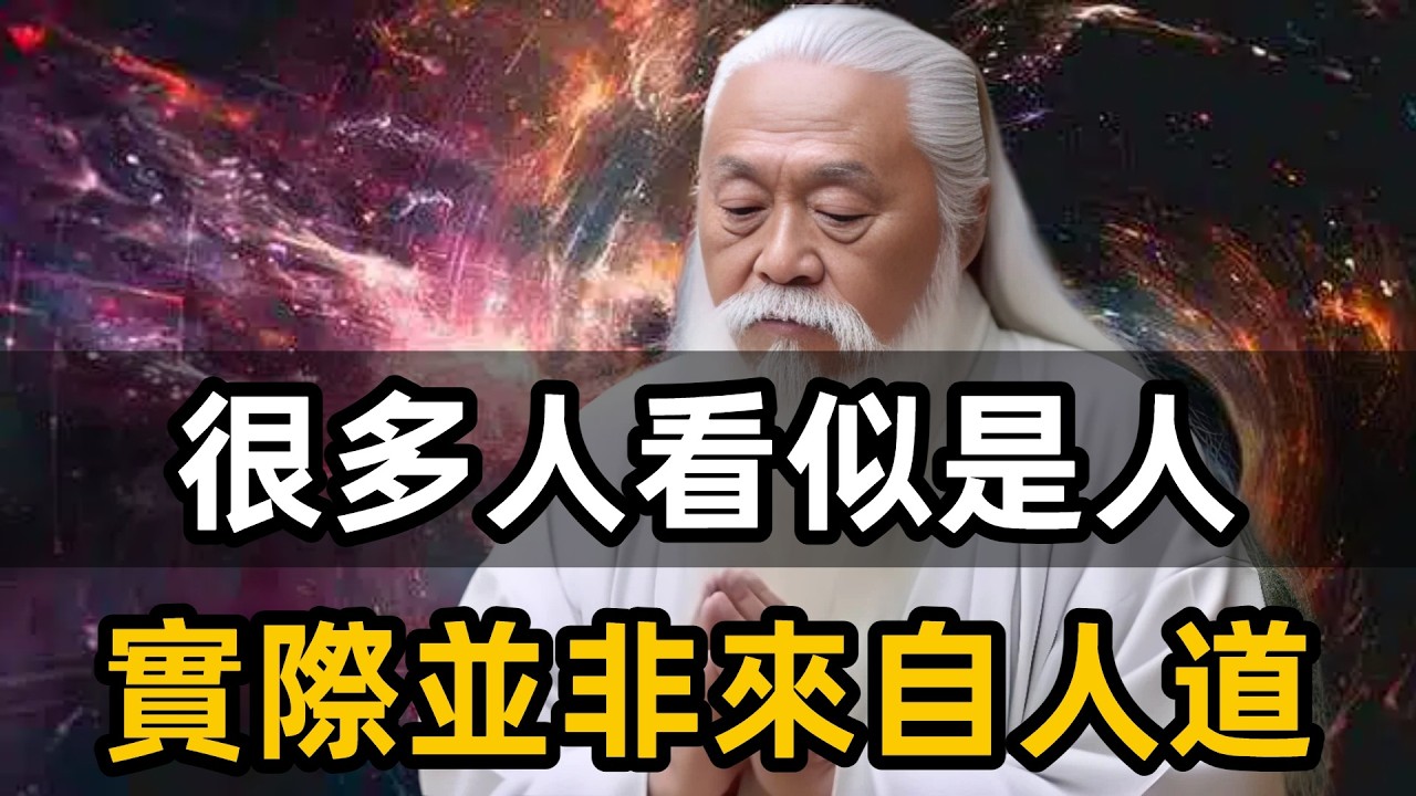 很多人看似是人，實際並非來自人道，不通人性。#福報 #輪回