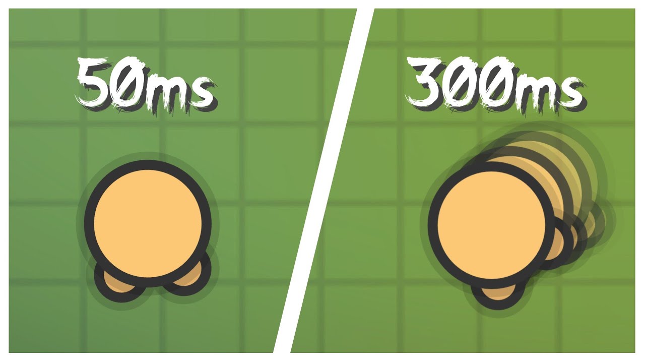 300ms SQUAD VS 50ms SQUAD