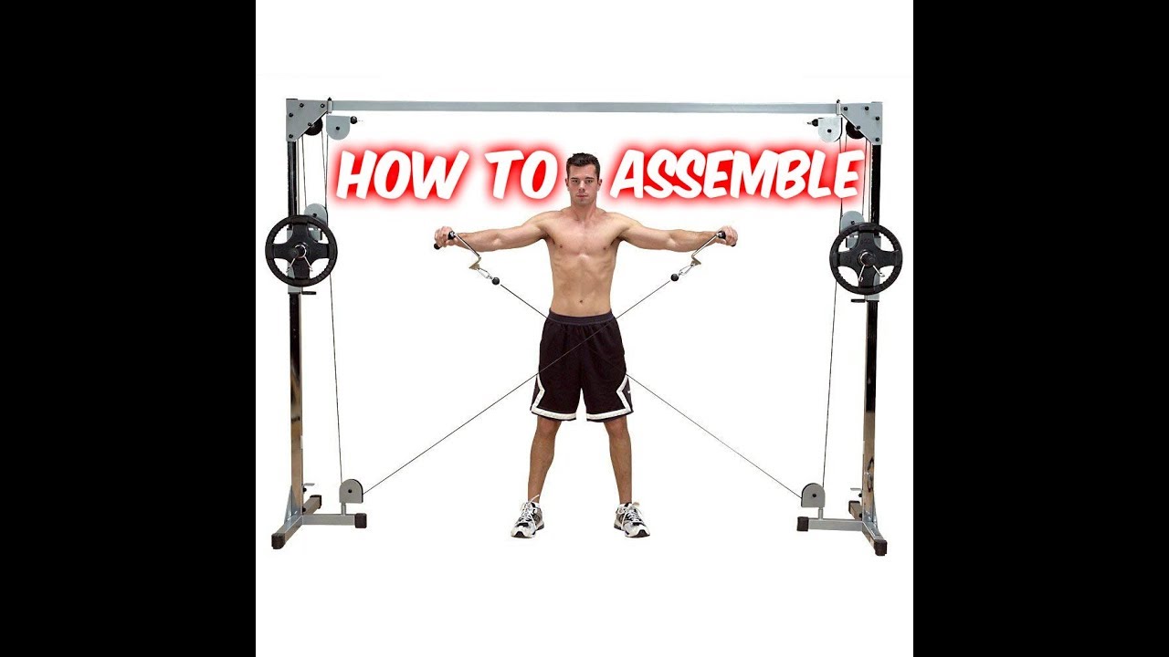ASSEMBLY: Powerline by Body-Solid Cable Crossover Machine (PCCO90X)