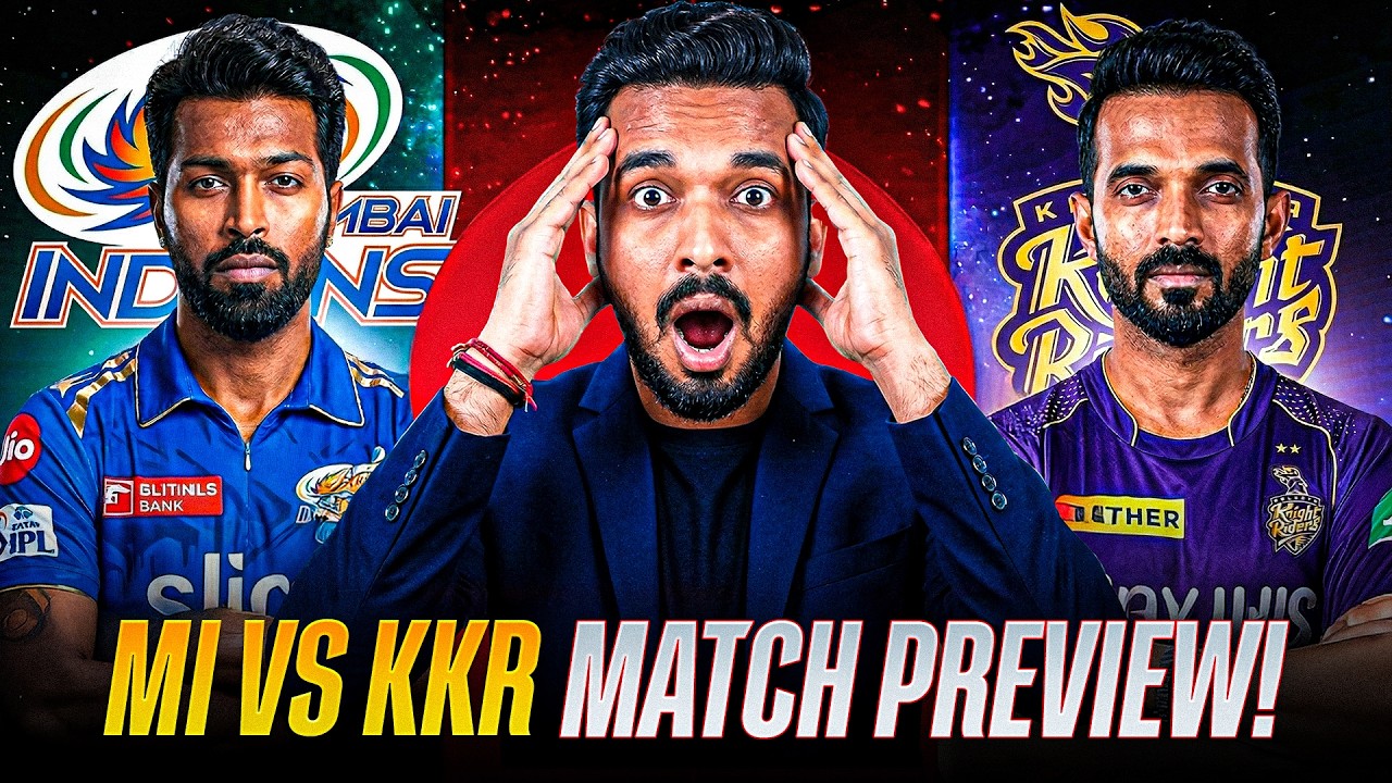 Предварительный анализ и анализ матча MI против KKR | Команда Dream11 и прогноз на сегодняшний ма...