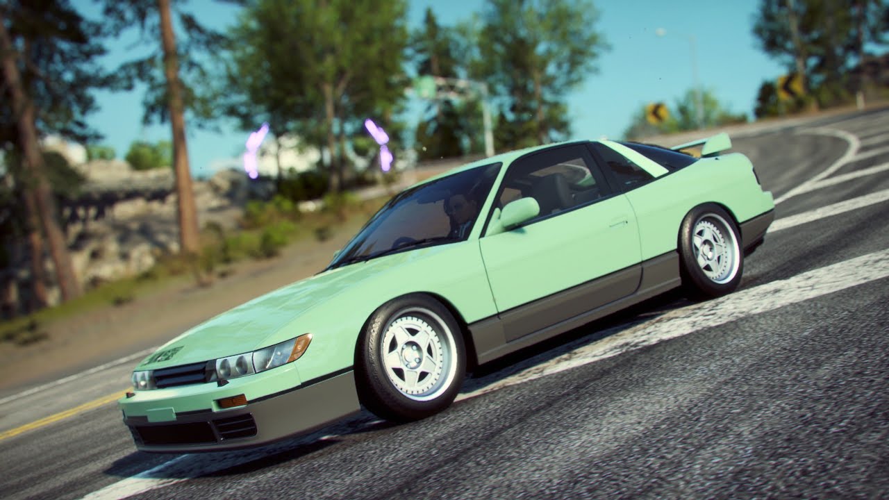 [NFS Heat] Initial D Iketani's S13 Silvia (touge drift)