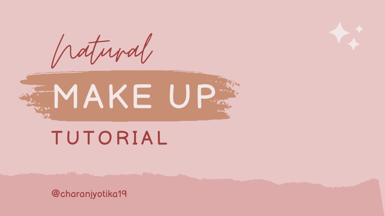 'Comeback' after a year with a makeup tutorial 🎀 #makeuptutorial #naturalmakeuplook 