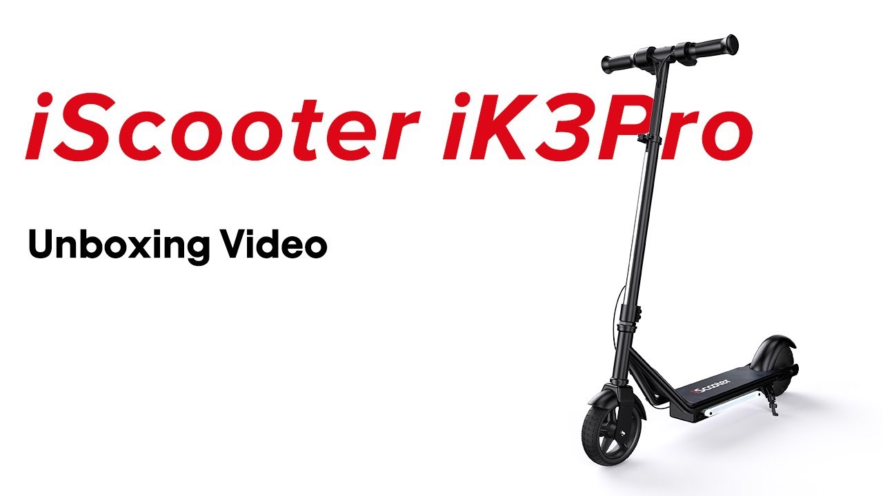 How to Assemble iK3Pro Electric Scooter | iScooter iK3Pro Unboxing