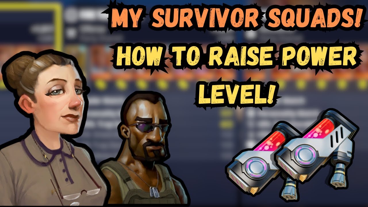 Fortnite STW MY SURVIVOR SQUADS! How To Get Mythic Leads, Legendary Survivors, and Supercharge Tips!