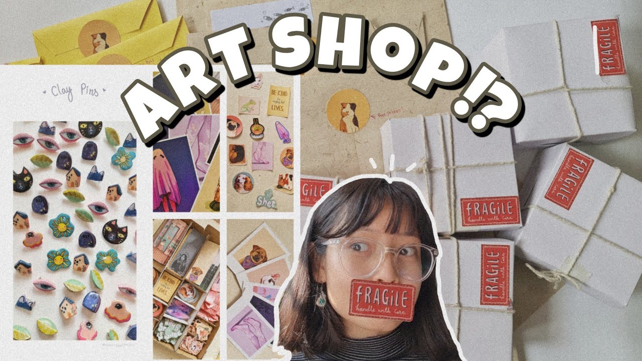 I started my own Art shop | Nepal | Small business