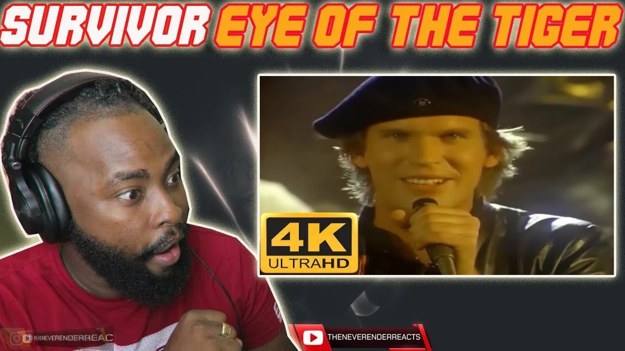ЭПИЧЕСКИ!!! Впервые слышу Survivor – Eye Of The Tiger | Официальная видеореакция