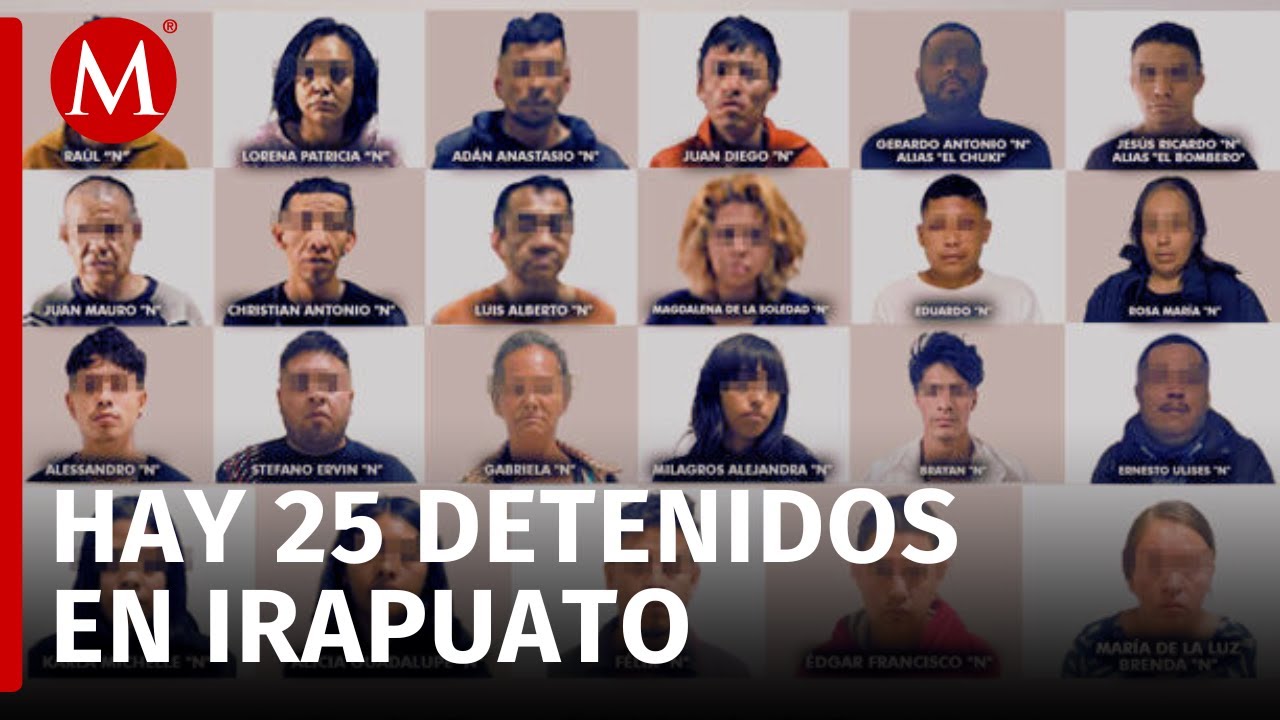 Desarticulan red de extorsionadores en Irapuato, Guanajuato; baleaban negocios