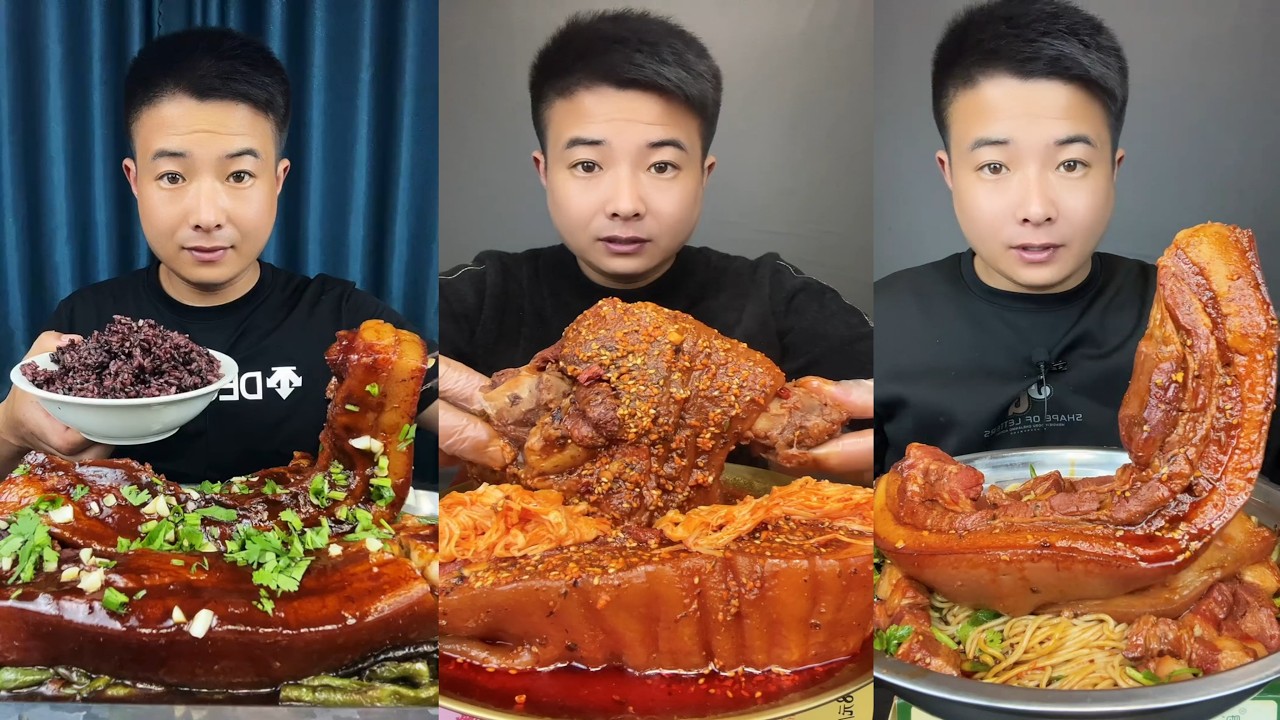 【ASMR】【MUKBANG】東坡肉 GIANT PORK BELLY | EATING SHOW | CHINESE MUKBANG | 食べ | 吃播 LOVE ASMR •JENNIE #345