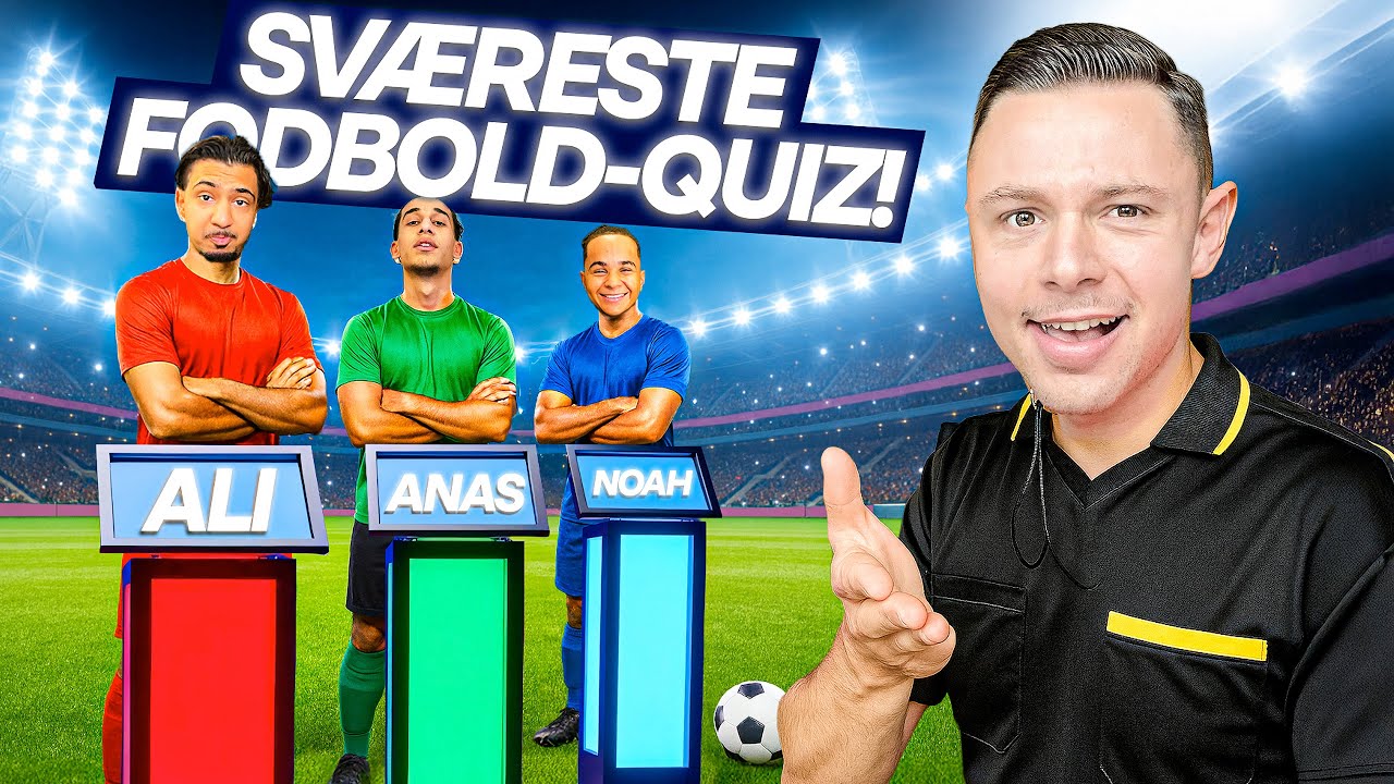 En For Holdet viser utrolige fodbold-skills i Jeopardy!