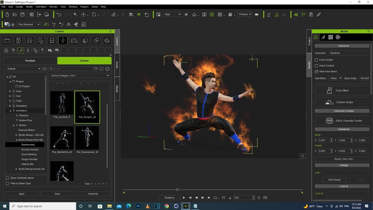 PopcornFx Library popcorn installer popcorn sequence  for iclone8