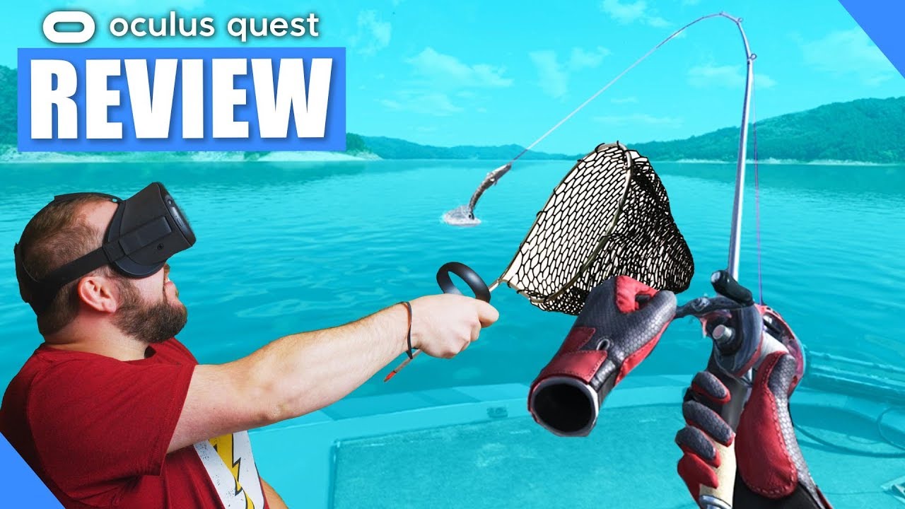 Oculus Quest Real VR Fishing Review - The Way VR Fishing Was Meant To Be