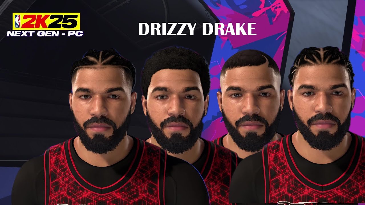 NBA2K25 & NBA2K26 - DRAKE -FACE CREATION!!!!!