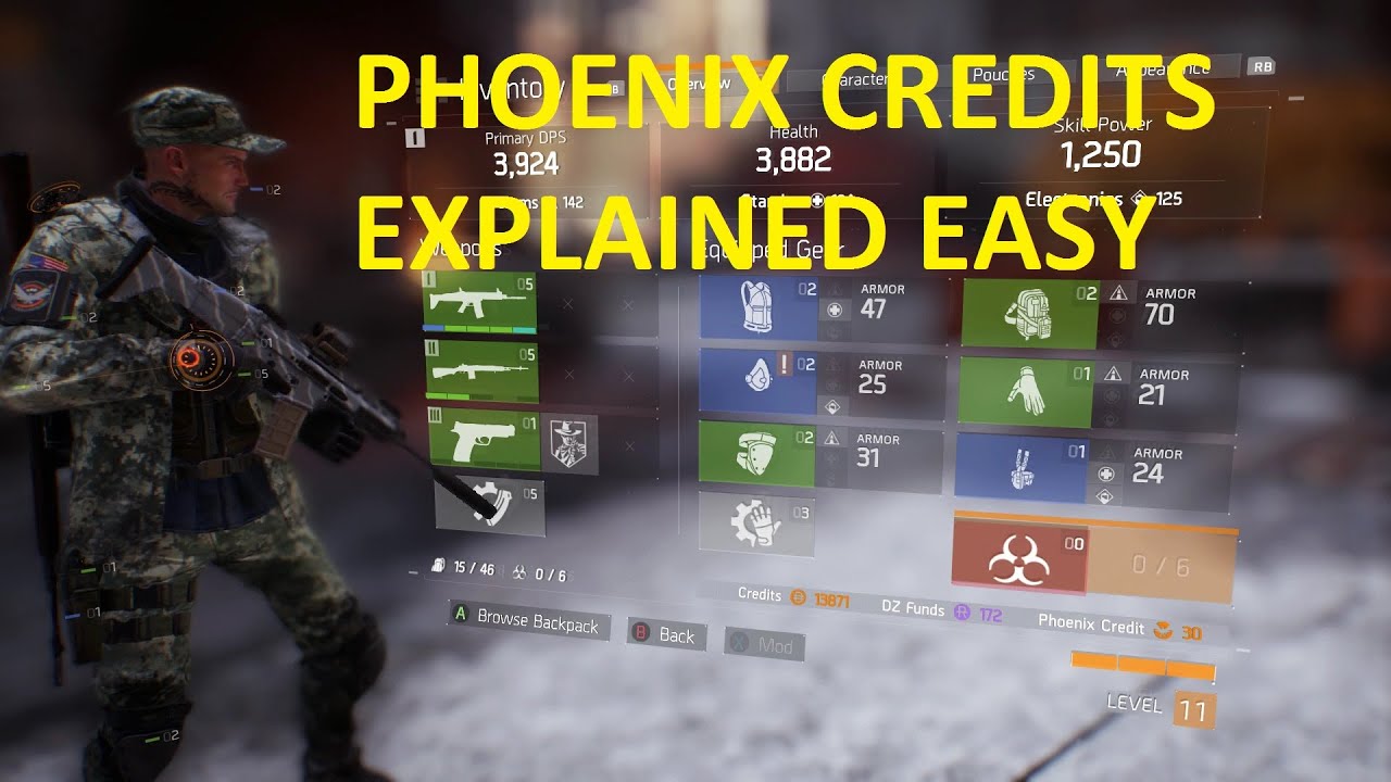 The Division: Phoenix Credits Explained  Easy