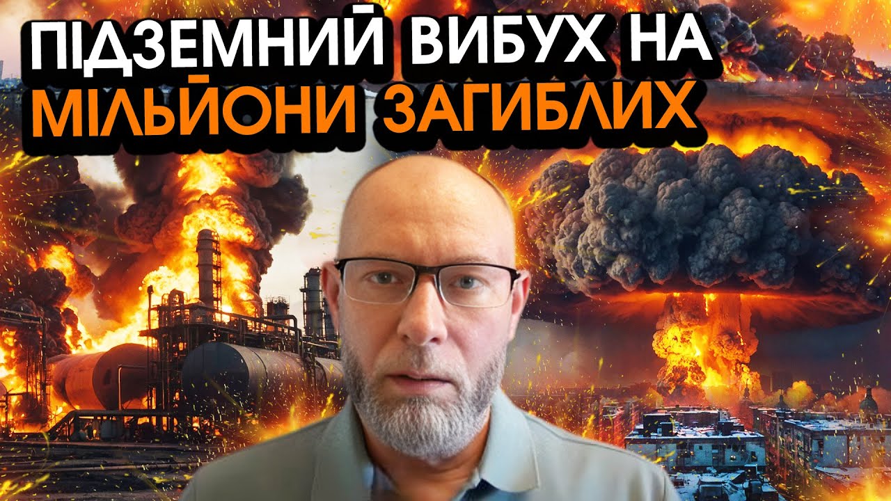 ЖДАНОВ: В ці секунди! Вибухнуло головне СХОВИЩЕ ГАЗУ! Ударна хвиля зносить цілі БАЗИ та МІСТА