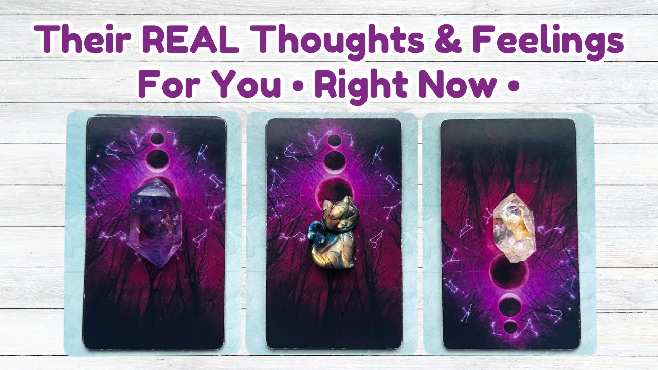 Their REAL Thoughts & Feelings For You • Right Now • Pick a Card Love Reading