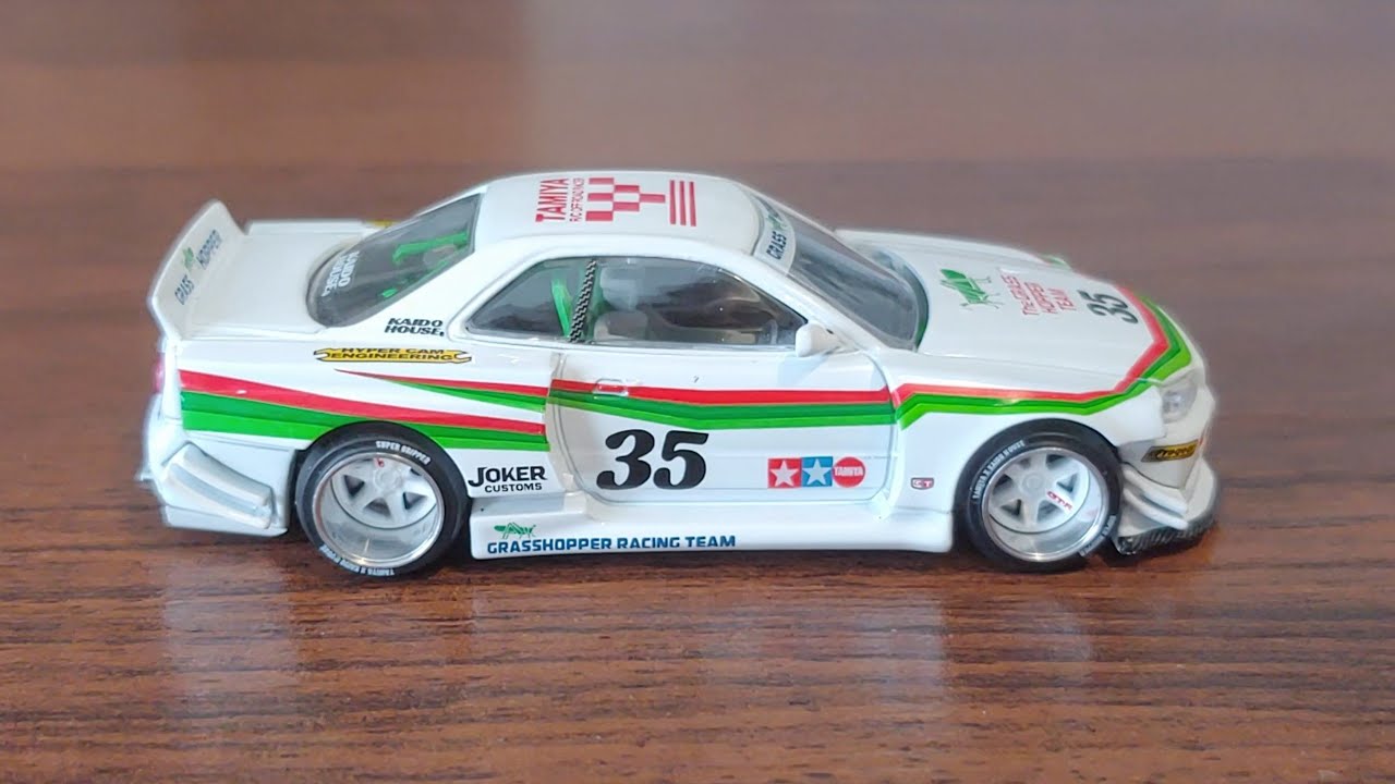 Unboxing Mini GT Kaido House Nissan Skylilne GT-R R34 