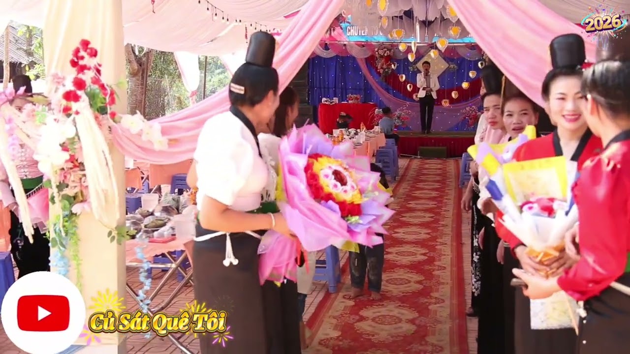 Toàn Cảnh Lễ Mừng Tân Gia Đại Cát Ông Bà DÂU PẤNG Bản Sát Xã Mường Khiêng 22/2/2026
