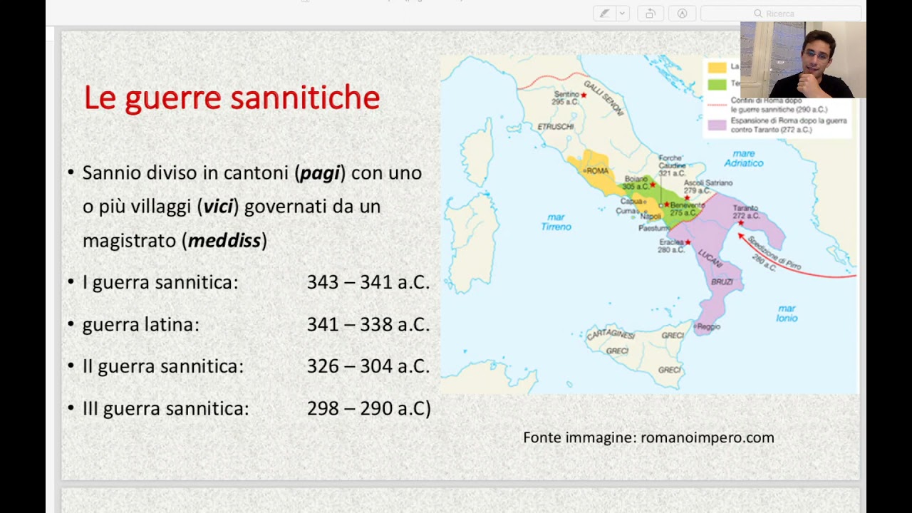 Roma alla conquista dell'Italia (V - IV sec. a.C.)