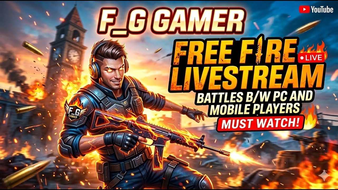 Free Fire Custom Room / Paid Scrims LIVE 🔥 Playing With Subscribers | PC + Mobile | F_G Gamer
