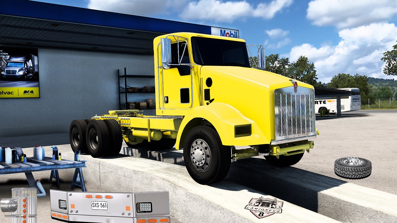 Personalización Kenworth T800 DESDE CERO instalar lujos - American Truck Simulator