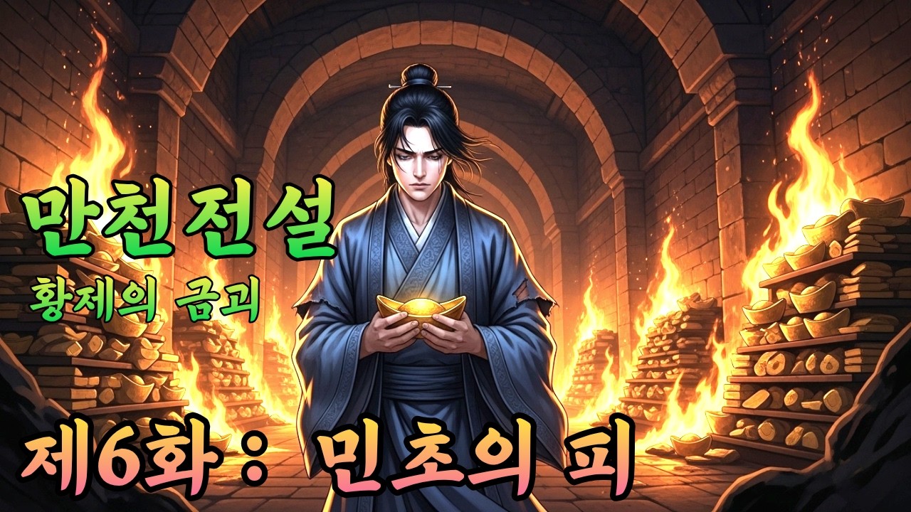 만천전설 제6화 황제의 금괴, 민초의 피ㅣ 무협소설 ㅣ 오디오북 ㅣ 정통무협소설