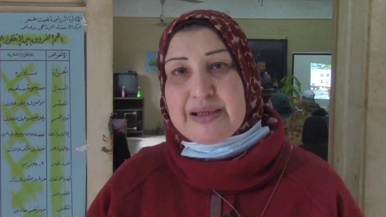 زراعة الاسطح والاشجار المثمرة ندوة في مركز الارشاد الزراعي بدماص