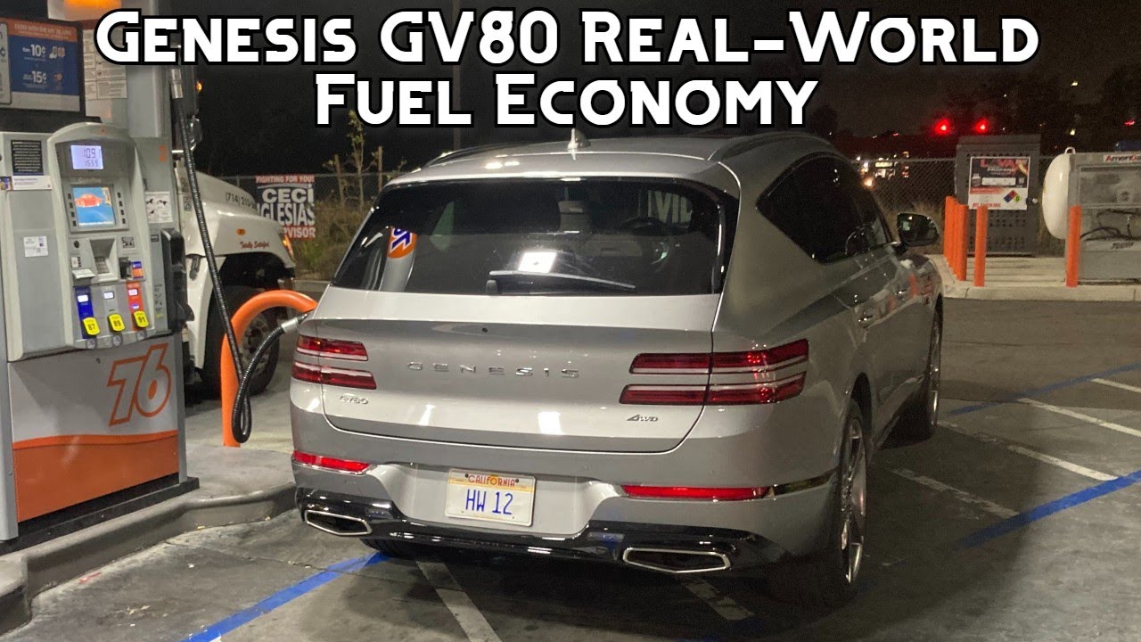 Genesis GV80 Real World Highway MPG Test