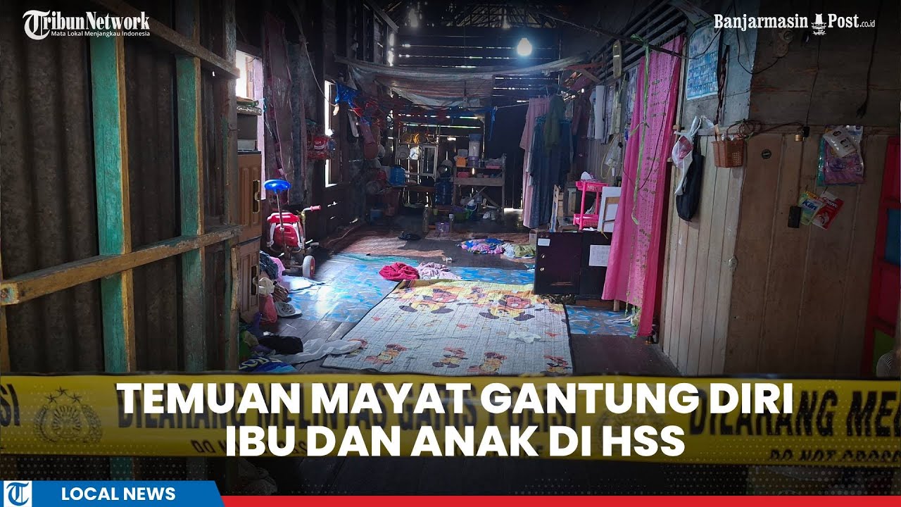 Polres HSS Beberkan Hasil Olah TKP Kejadian Temuan Mayat di Dalam Rumah dengan Seutas Tali