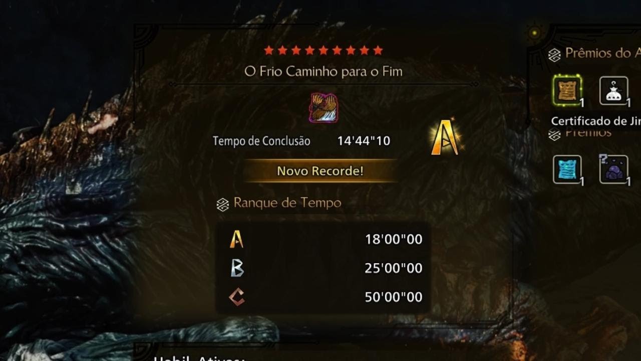 MH Wilds - Missão de desafio livre: O frio caminho para o fim