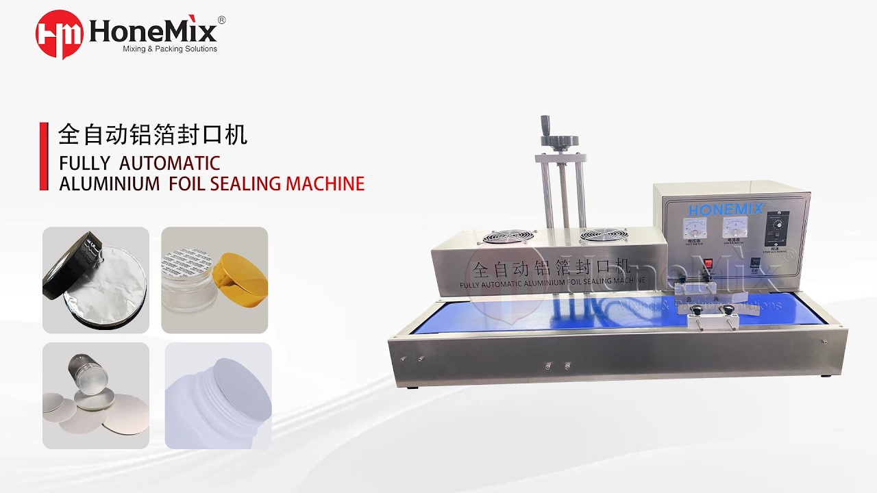 Desktop Aluminum Foil Sealing Machine Tabletop Induction Foil Sealer #foilsealingmachine #foilsealer