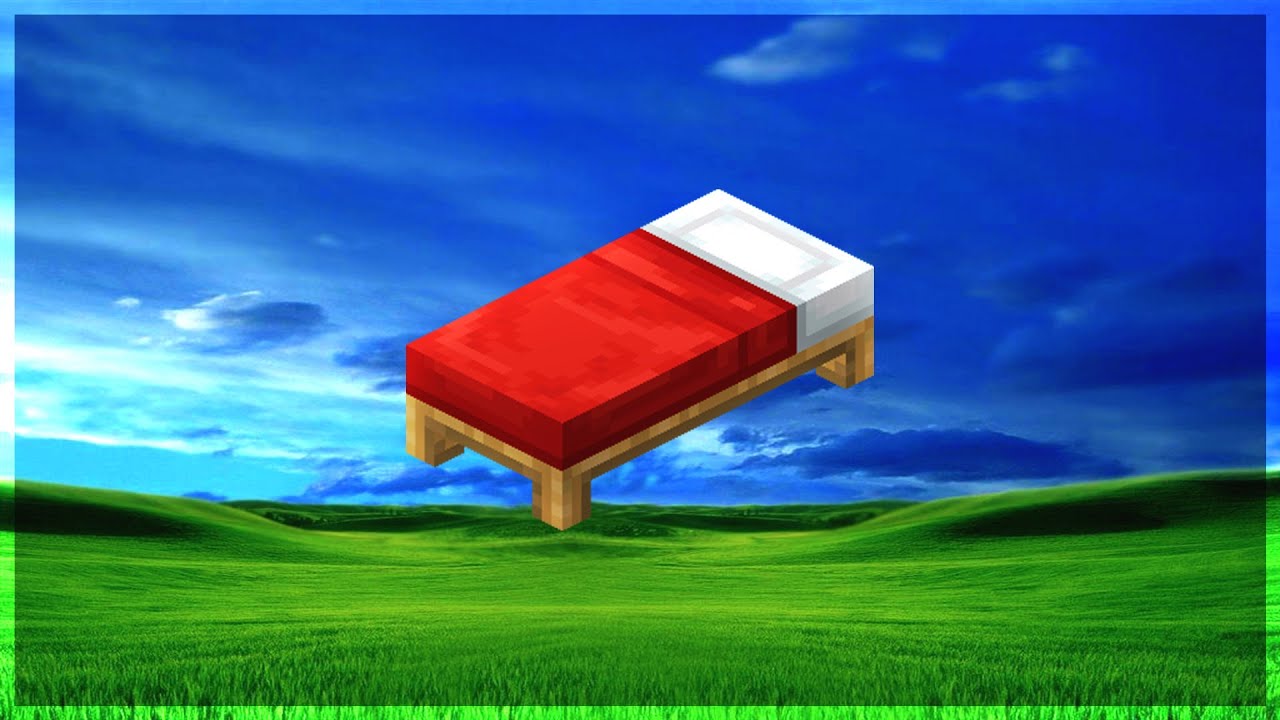 Playing Minecraft Bedwars Outside