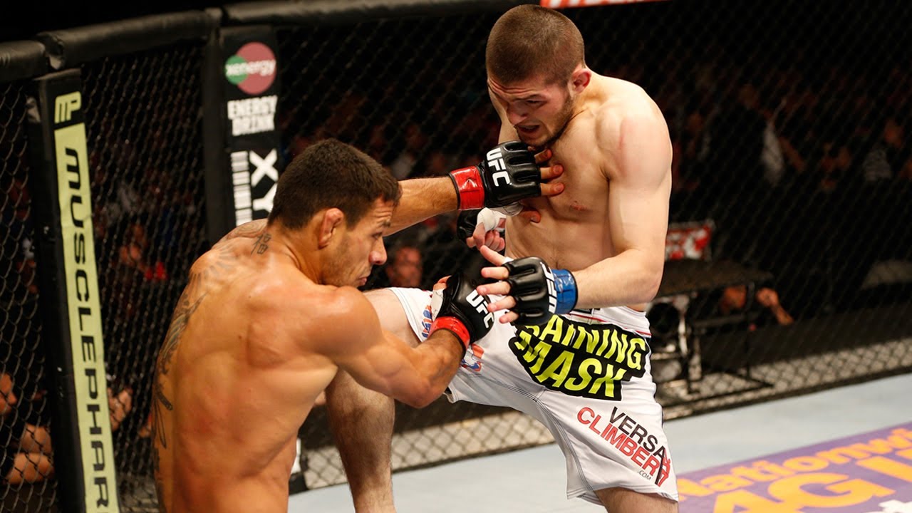 Khabib Nurmagomedov vs Rafael dos Anjos | FULL FIGHT