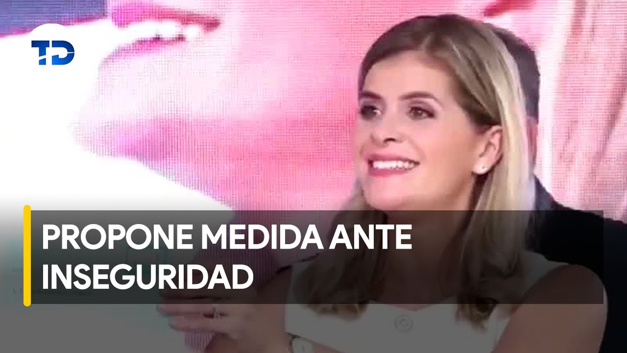 Esta es la medida que propone Laura Fernández ante inseguridad