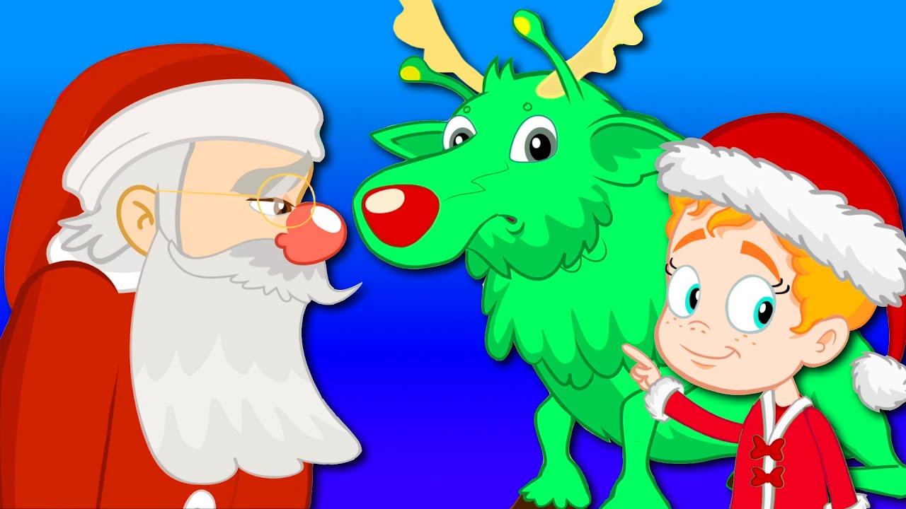 Groovy Le Martien se transforme en Rudolph pour aider le père Noël à distribuer des cadeaux de Noël