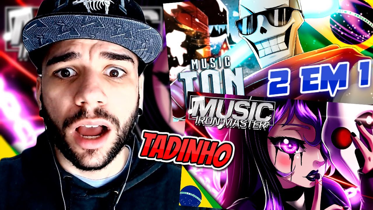 REACT - 2 EM 1 - Rap do Papyrus (Undertale) - PAPYRUS DA BATATA - RAP MARIONETE - IRON MASTER