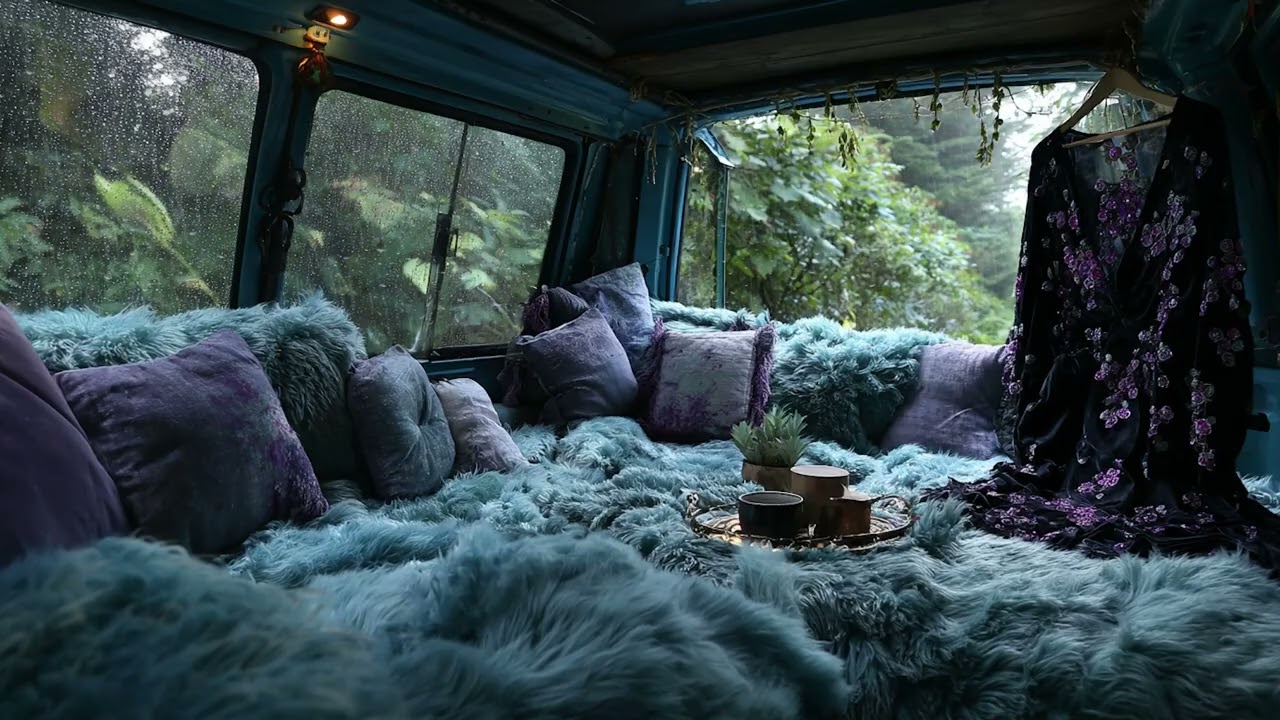 Lost Between Trees, Rain on the Roof | Piano for Long Forest Nights 🌧️🎹