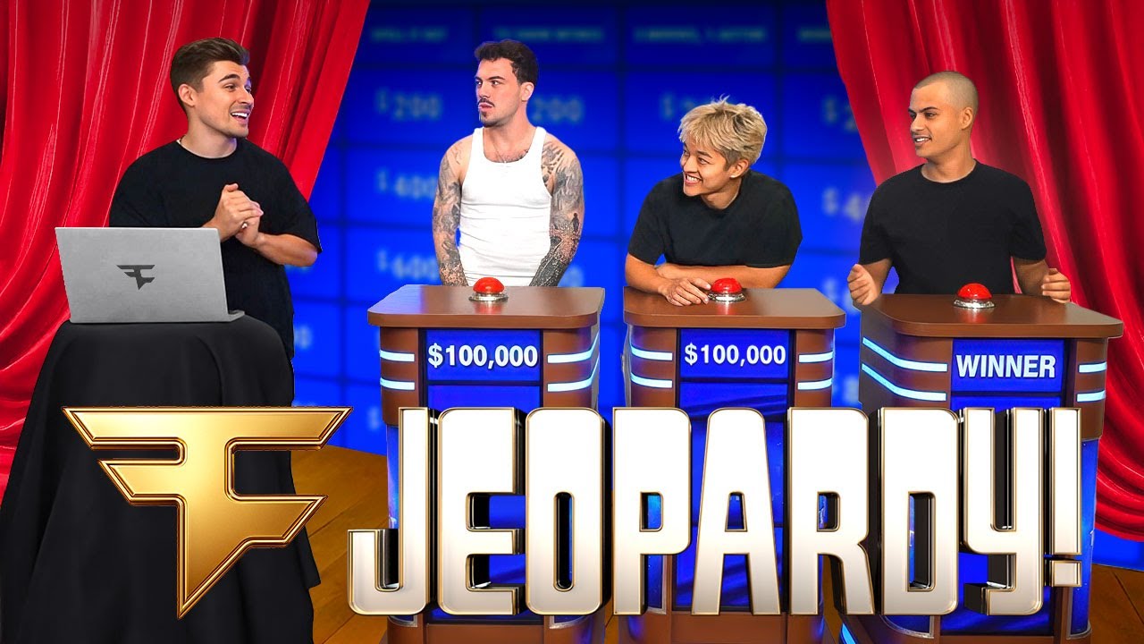 We Hosted FaZe Jeopardy! (ft. Ludwig)
