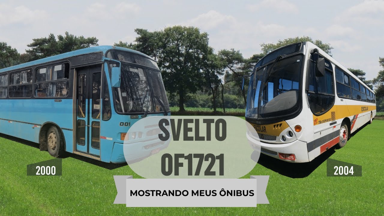 Meus 2 ônibus - Svelto 2000 e Svelto 2004 ‹ Celomar ›