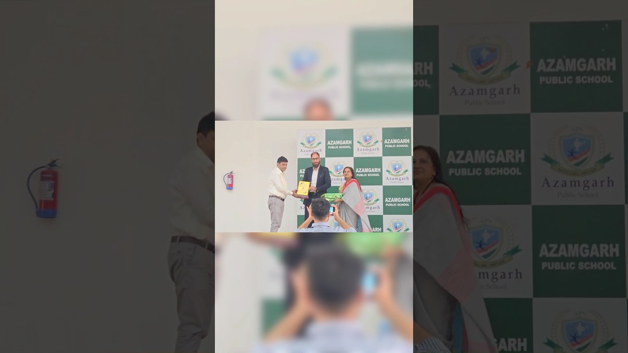 Memories of Azamgarh Public School || Motivational Talk || Dr Mohammad Shuaib