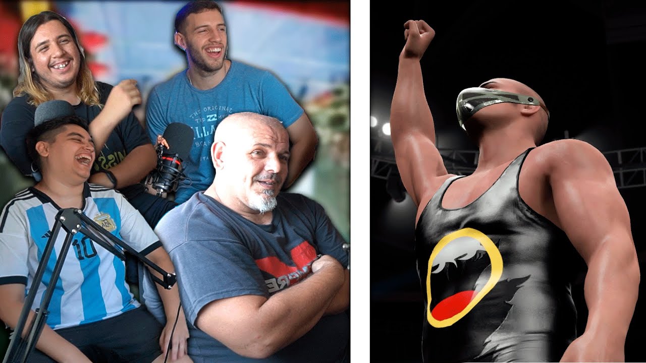 Rotwailer de 100% Lucha juega contra si mismo en el WWE 2K17 (pt.2)