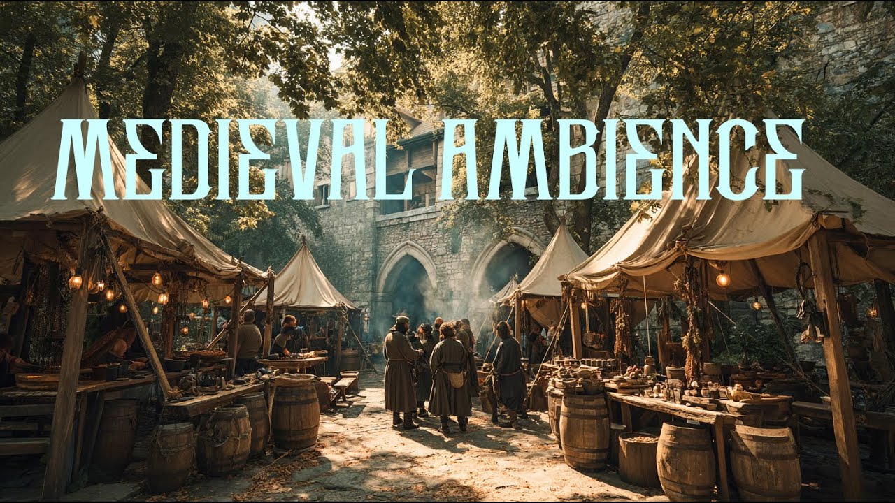 Medieval Celtic Village Life - Relaxing Medieval Ambient Celtic Music for Sleep, Work