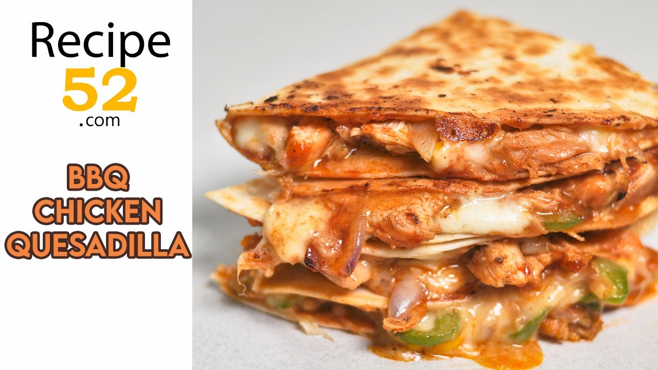 BBQ Chicken Quesadillas Recipe