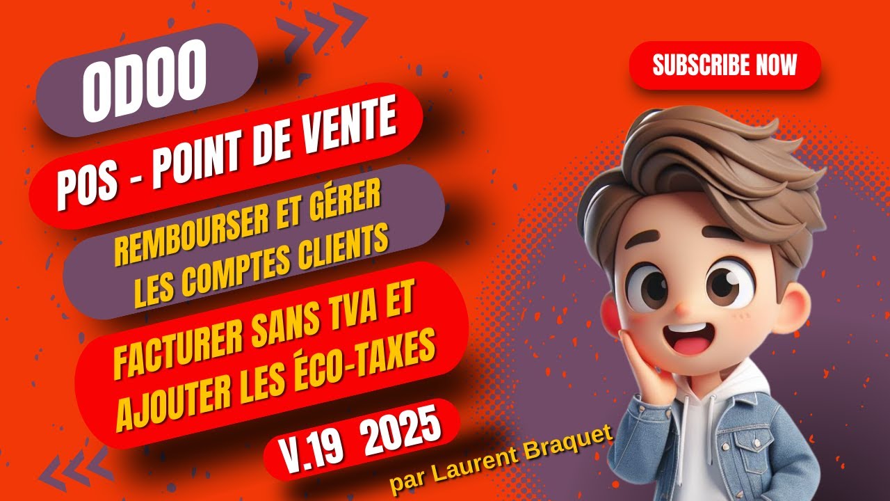 Odoo POS: Gestion des Comptes Clients - Taxes Environnementales 🌍 et TVA Intracommunautaire 🇪🇺