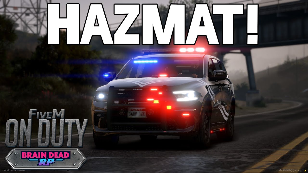 Переверните Hazmat!! | FiveM On Duty: Brain Dead RP
