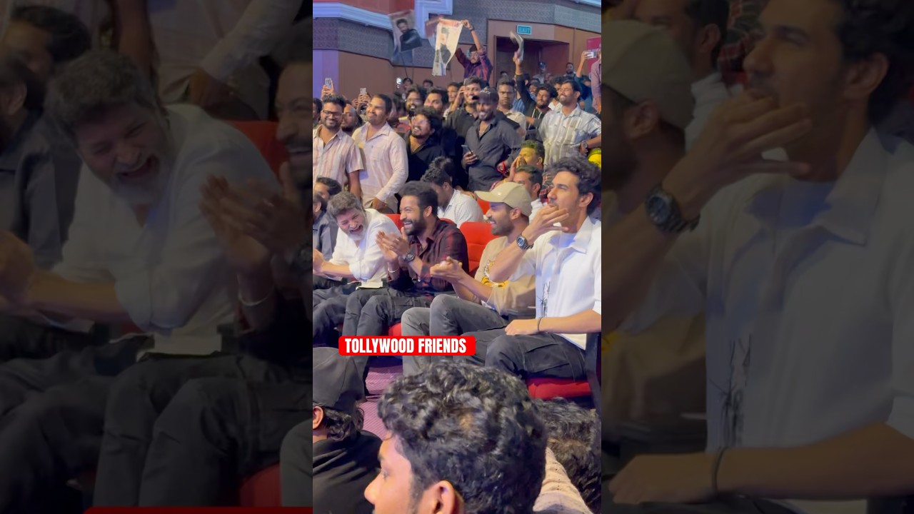 NTR crazy reaction for Director dance, Mad 2 success celebrations