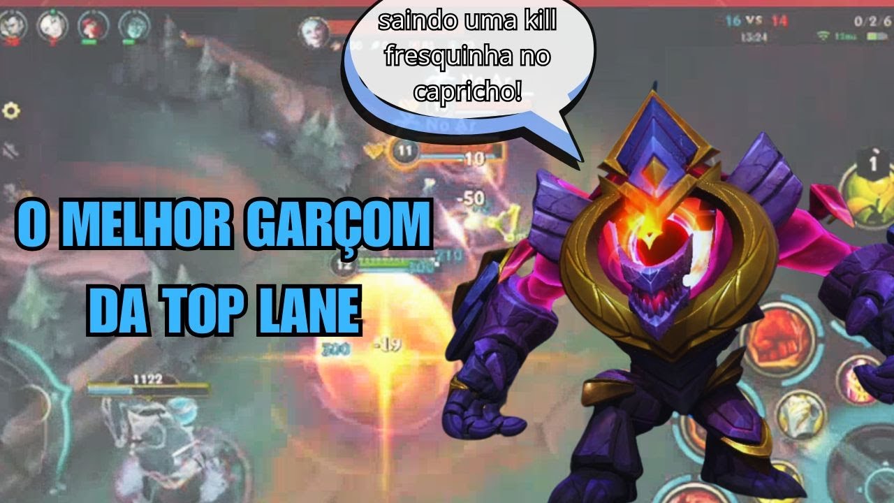 Malphite Top ou Garçom? mic off
