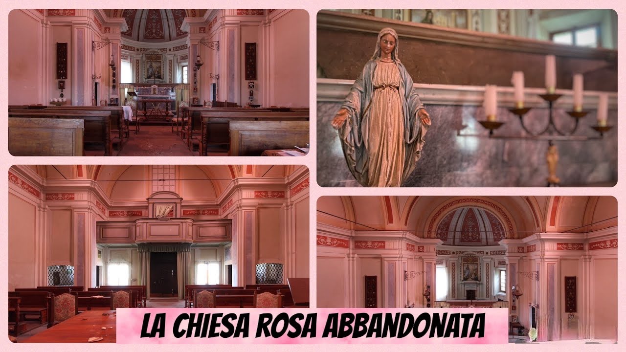 CREPE E LACRIME NELLA CHIESA ABBANDONATA 